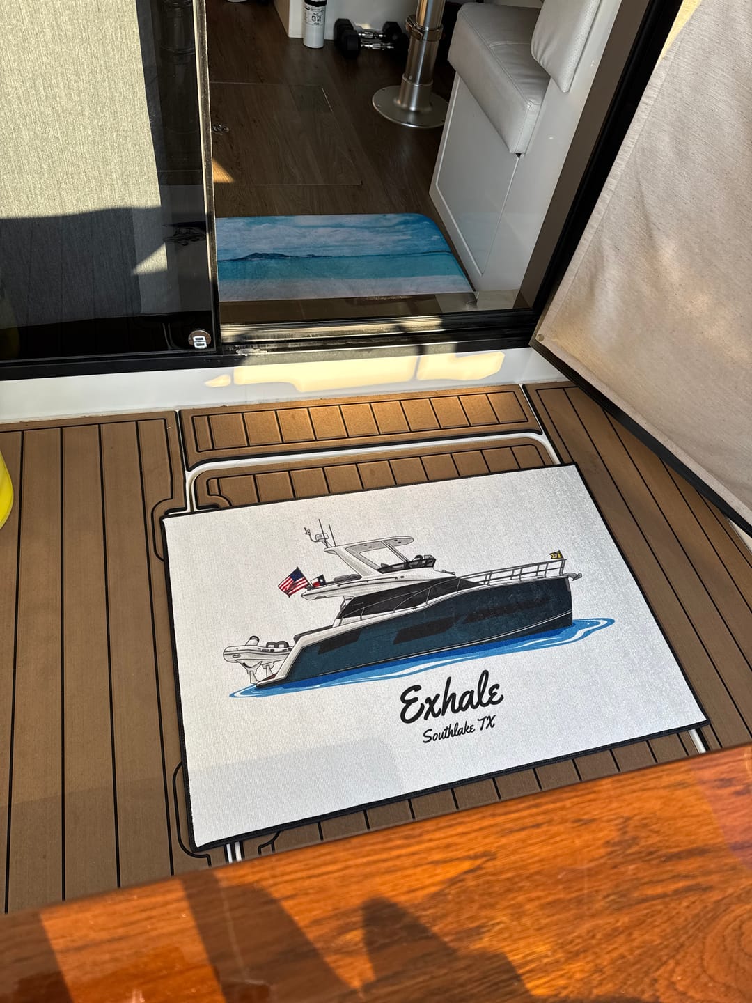 Custom Indoor/Outdoor Dock Mat